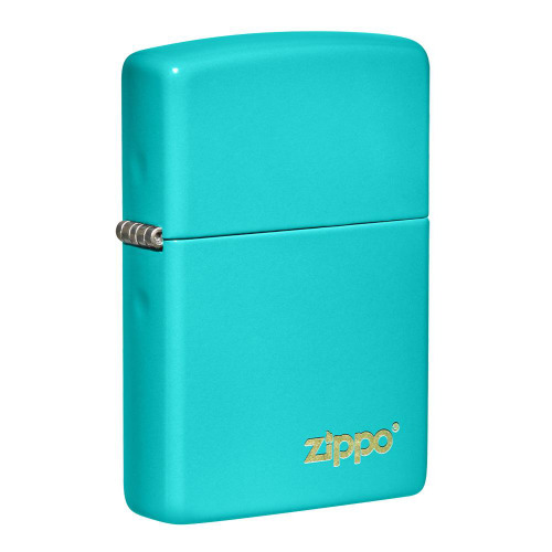 Zapalniczka Zippo Classic z logo Flat Turquoise ZIP60005827 