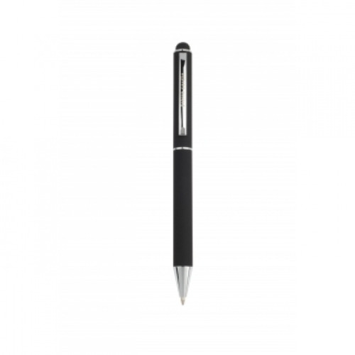 Długopis metalowy touch pen, soft touch CLAUDIE Pierre Cardin Czarny B0102001IP303 (2)