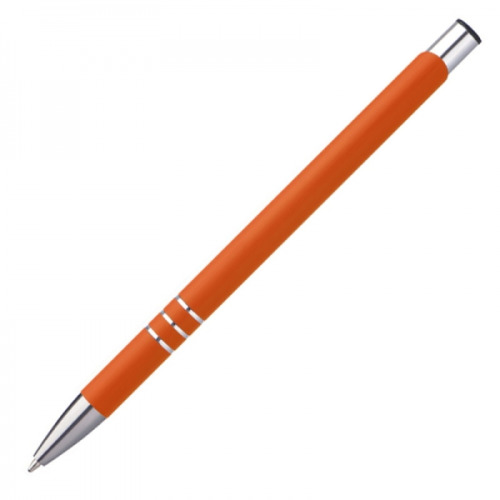 Długopis metalowy soft touch NEW JERSEY pomarańczowy 055510 (3)