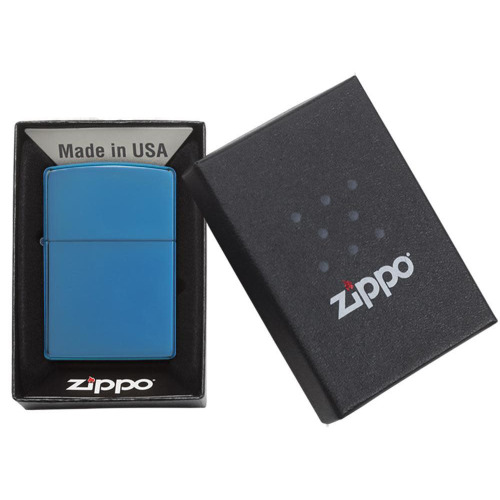 Zapalniczka Zippo Classic Niebieski połysk ZIP60001164 (3)