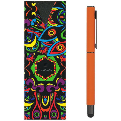 Pióro kulkowe touch pen, soft touch CELEBRATION Pierre Cardin Pomarańczowy B0300601IP310 (1)
