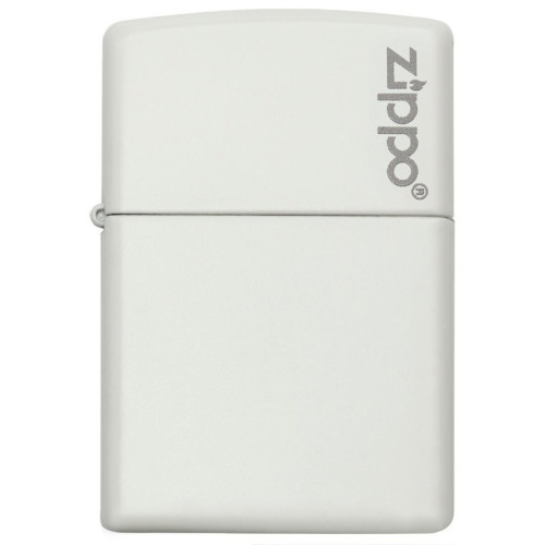 Zapalniczka Zippo Classic z logo Biały mat ZIP60001270 (1)