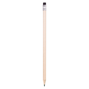 Ołówek z gumką czarny