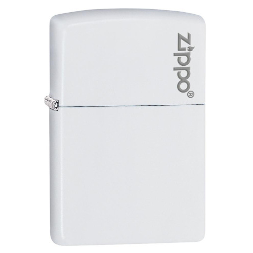 Zapalniczka Zippo Classic z logo Biały mat ZIP60001270 