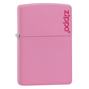 Zapalniczka Zippo Classic z logo Różowy mat