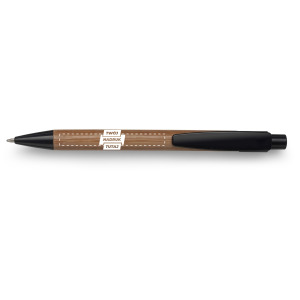 Bambusowy długopis czarny