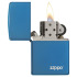 Zapalniczka Zippo Classic z logo Niebieski połysk ZIP60001579 (2) thumbnail