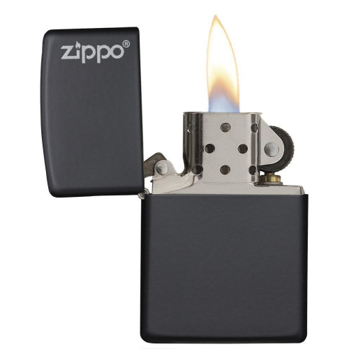 Zapalniczka Zippo Classic z logo Czarny mat ZIP60001203/OGKN2310 (2)