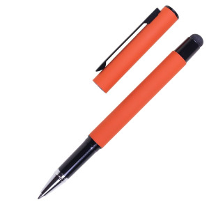 Pióro kulkowe touch pen, soft touch CELEBRATION Pierre Cardin Pomarańczowy