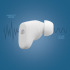 Bezprzewodowe słuchawki douszne Urban Vitamin Gilroy ANC biały P329.703 (6) thumbnail