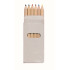 6 kolorowych ołówków wielokolorowy KC2478-99  thumbnail