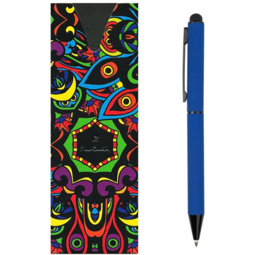 Długopis metalowy touch pen, soft touch CELEBRATION Pierre Cardin Niebieski B0101706IP304 (1)