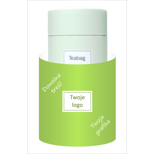 Herbata sypana w tubie z banderolą wielokolorowy TBG0550 (1)