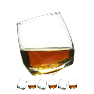Bar szklanki do whiskey, zaokrąglona podstawa, 6-pak default