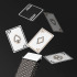 Karty do gry 2 decks Iconic Black Czarny HAZ321A (4) thumbnail