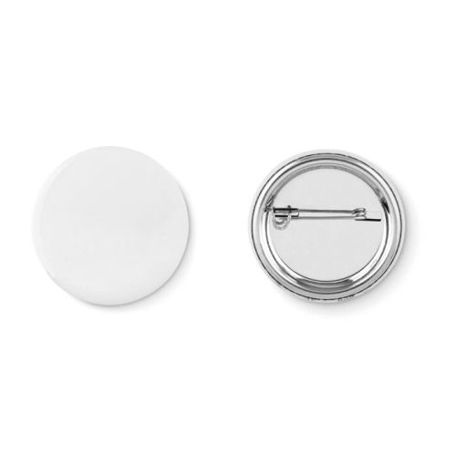 Przypinka button -mała srebrny mat MO9329-16 