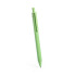 Długopis ze słomy pszenicznej zielony V1994-06  thumbnail