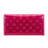 Damski portfel WITTCHEN skórzany lakierowany z monogramem Różowy WITT34-1-052 (3) thumbnail