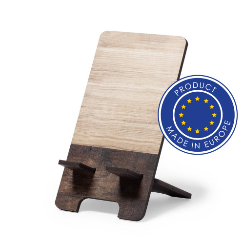 Drewniany stojak na telefon, składany neutralny V0909-00 