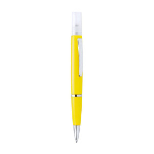 Długopis z atomizerem żółty