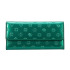 Damski portfel WITTCHEN z lakierowanej skóry z monogramem Zielony WITT34-1-413  thumbnail