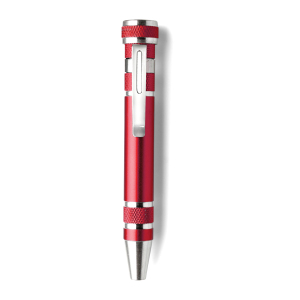 Śrubokręt "długopis" czerwony