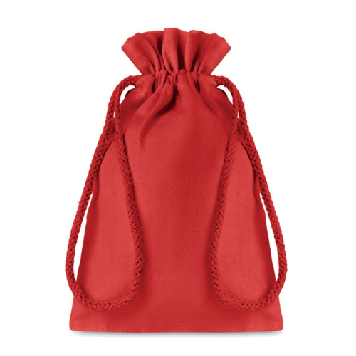 Mała bawełniana torba czerwony MO9729-05 