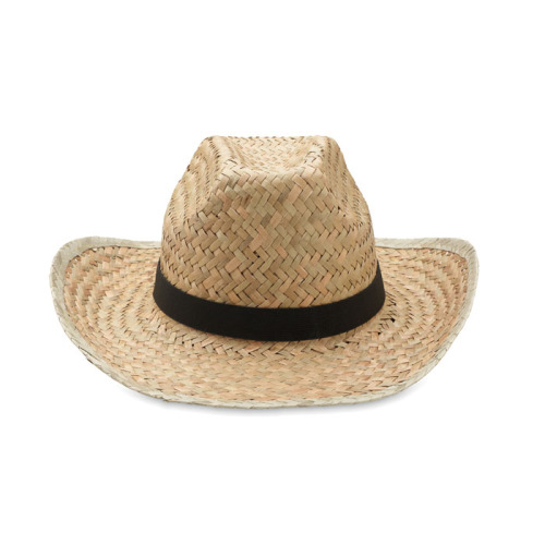 Słomiany kapelusz kowbojski czarny MO6755-03 (1)