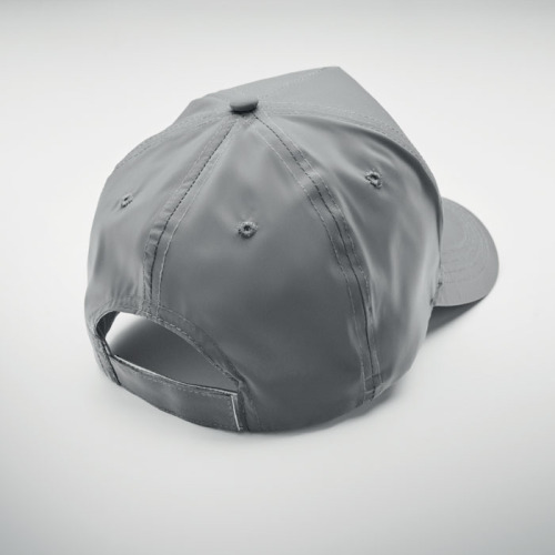 Odblaskowa czapka z daszkiem srebrny mat MO6982-16 (4)
