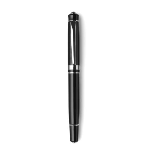 Zestaw piśmienny, długopis i pióro kulkowe czarny V1426-03 (1)