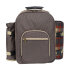 Luksusowy piknikowy plecak brązowy AR1470-01  thumbnail