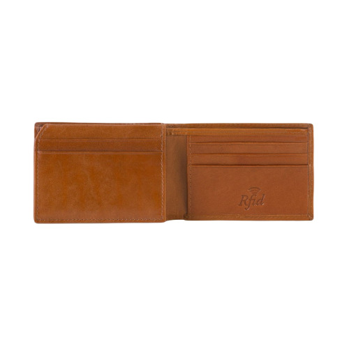 Męski portfel WITTCHEN ze skóry minimalistyczny Jasny brąz WITT26-1-421 (2)