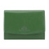 Damski portfel WITTCHEN z gładkiej skóry na zatrzask średni Zielony WITT14-1-062  thumbnail
