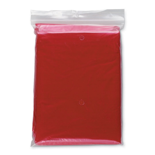Poncho przeciwdeszczowe czerwony IT0972-05 