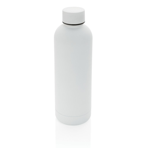 Butelka termiczna 500 ml, stal nierdzewna z recyklingu biały P435.703 