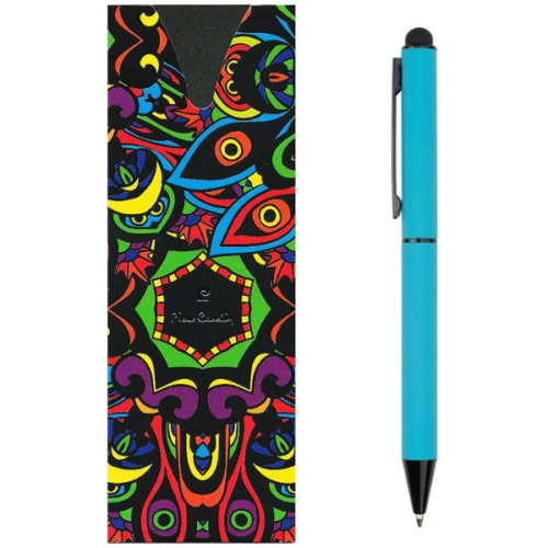 Długopis metalowy touch pen, soft touch CELEBRATION Pierre Cardin Jasnoniebieski B0101705IP324 (1)