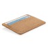 Korkowe etui na karty kredytowe, portfel, ochrona RFID brązowy P820.879 (1) thumbnail