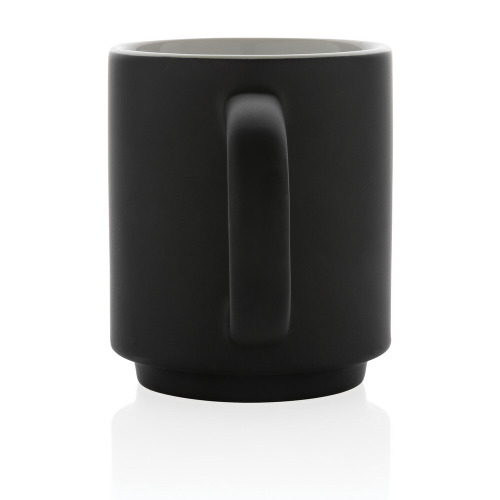 Kubek ceramiczny 180 ml black P434.071 (2)