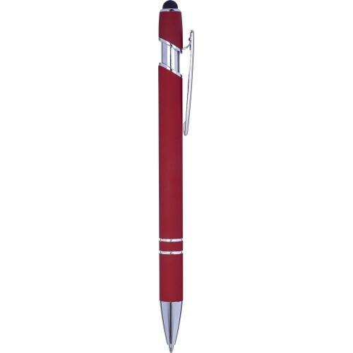 Długopis, touch pen czerwony V1917-05 (2)
