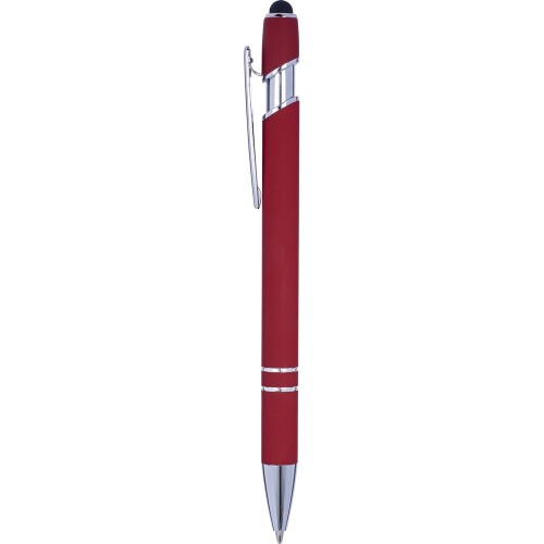 Długopis, touch pen czerwony V1917-05 (1)