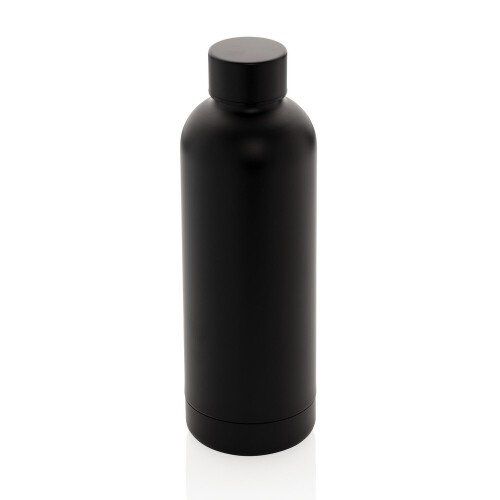 Butelka termiczna 500 ml, stal nierdzewna z recyklingu czarny P435.701 (11)