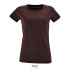 REGENT F Damski T-Shirt melanż czerwonobrunatny S02758-HX-XL  thumbnail