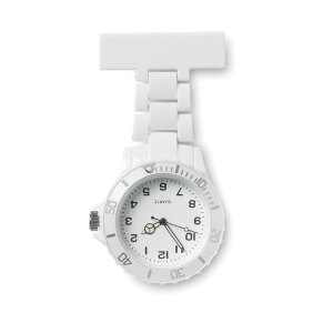Zegarek pielęgniarski biały