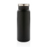 Próżniowa butelka sportowa 600 ml, stal nierdzewna z recyklingu black, black P433.021  thumbnail