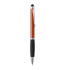 Długopis, touch pen pomarańczowy V3259-07  thumbnail