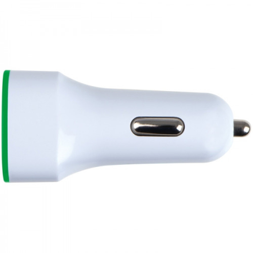 Ładowarka samochodowa USB FRUIT zielony 092809 (4)