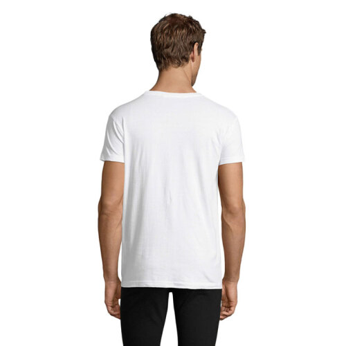 REGENT F Męski T-Shirt 150g Biały S00553-WH-XS (1)