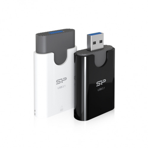Czytnik kart microSD i SD Silicon Power Combo 3,1 czarny EG 819803 (2)