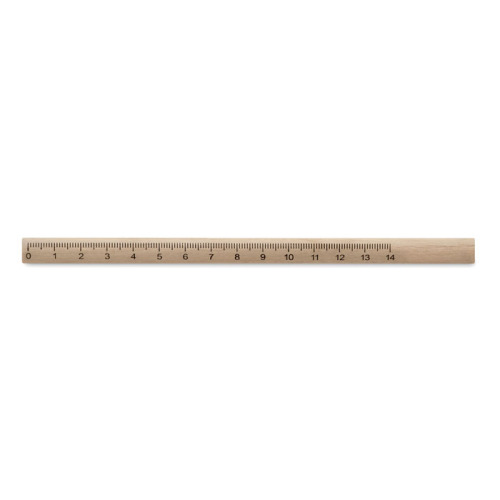 Ołówek stolarski z linijką drewna MO8686-40 