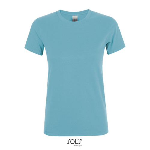 REGENT Damski T-Shirt 150g atoll blue S01825-AL-L 